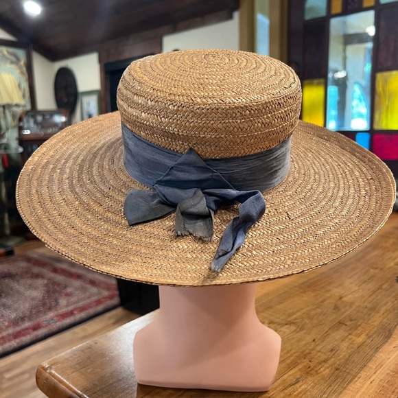 Vintage John Wanamaker “Gran Chic”Hat with Gray Band made in Italy - Picture 3 of 6